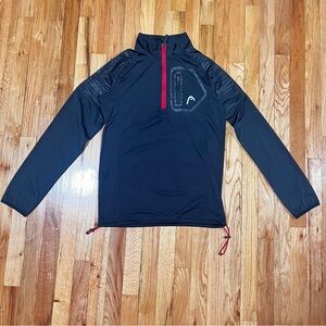 Head Sportswear Half-zip Midlayer Sweater Size S